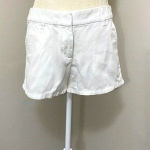 J. Crew White Shorts Size 2